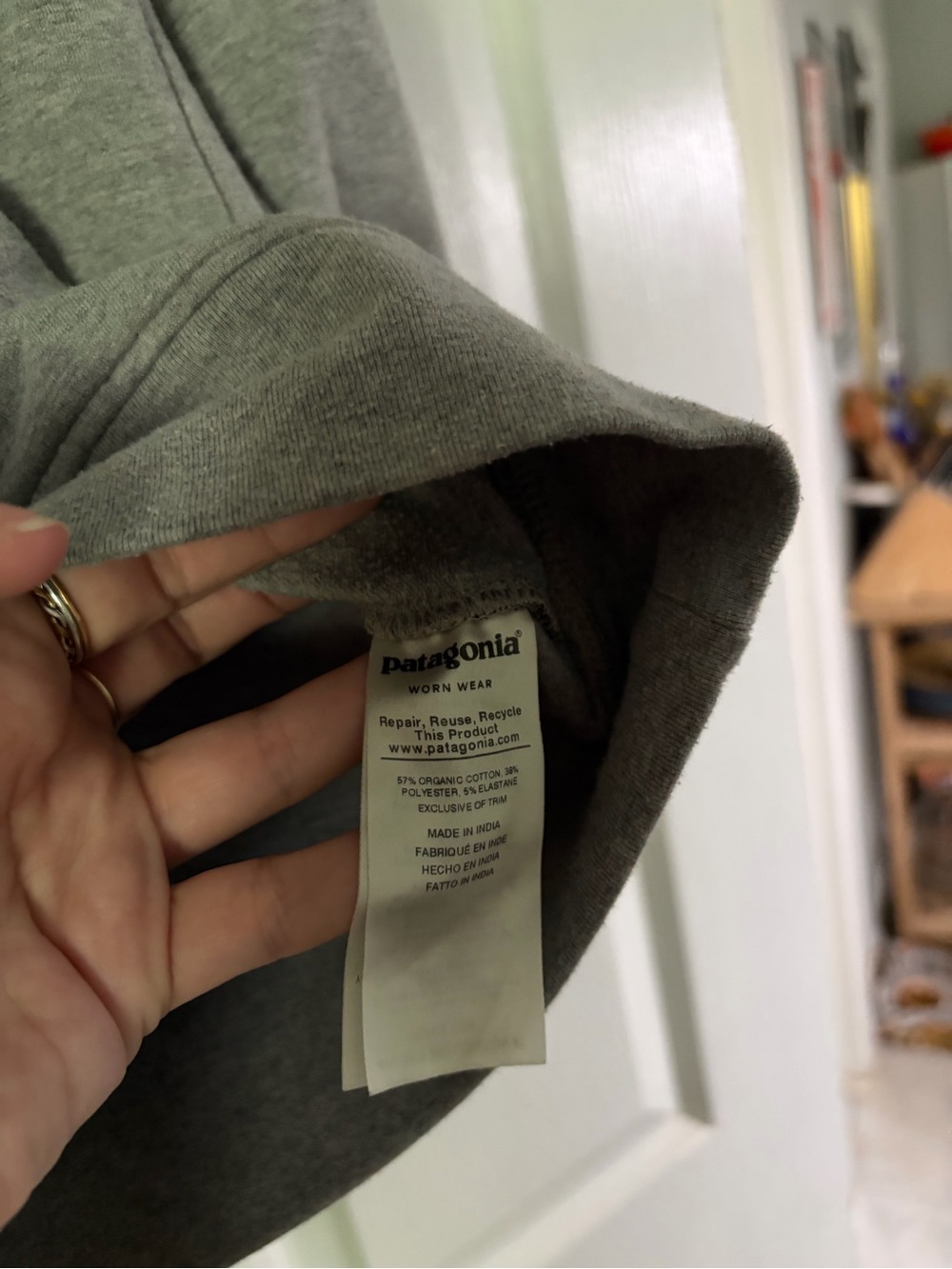 Patagonia Gray Pullover Hoodie - Picture 9 of 10